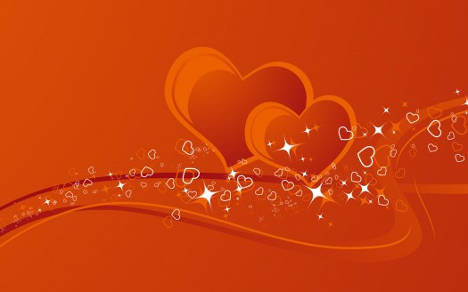 صور رومانسية للعشاق  Couple Hearts Wallpaper حب وغرام