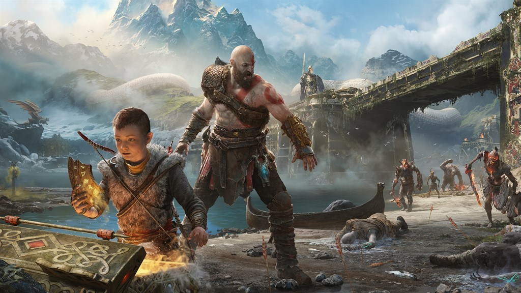  صور وخلفيات لعبة إله الحرب God Of War دقة عالية للجوال والكمبيوتر