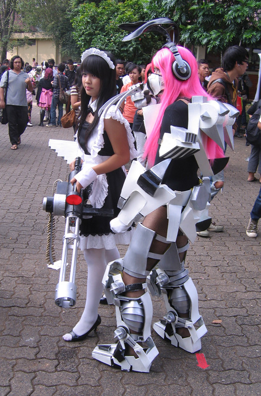 Maid Robot at Gelar Jepang 09