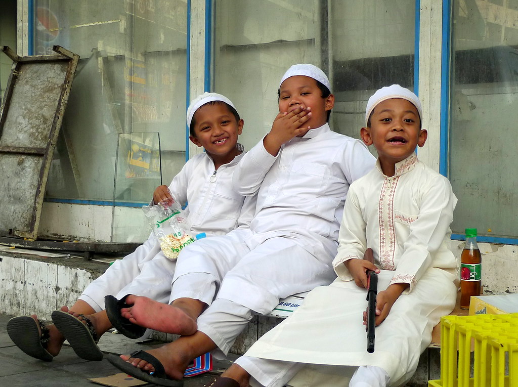 Kids @ Gazzah Street Makkah